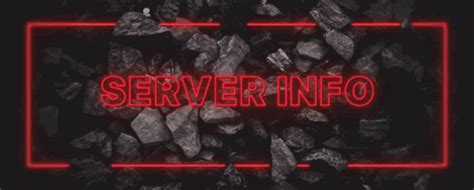 Server info .